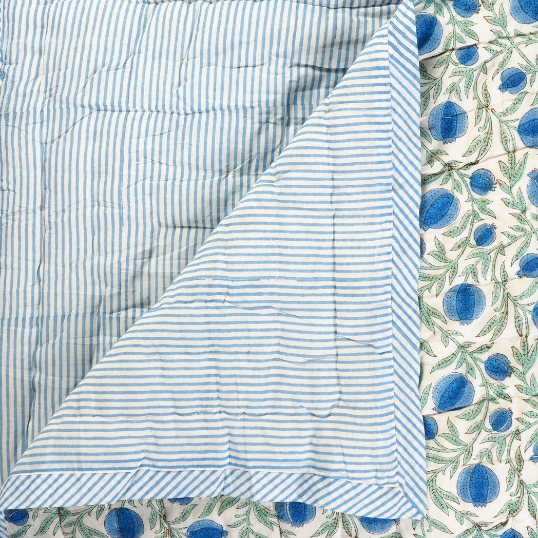 Royal and Sage Quilt