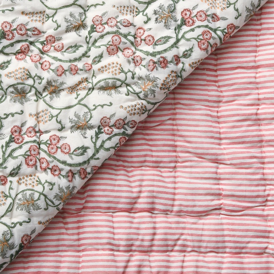 Coral Pink Quilt