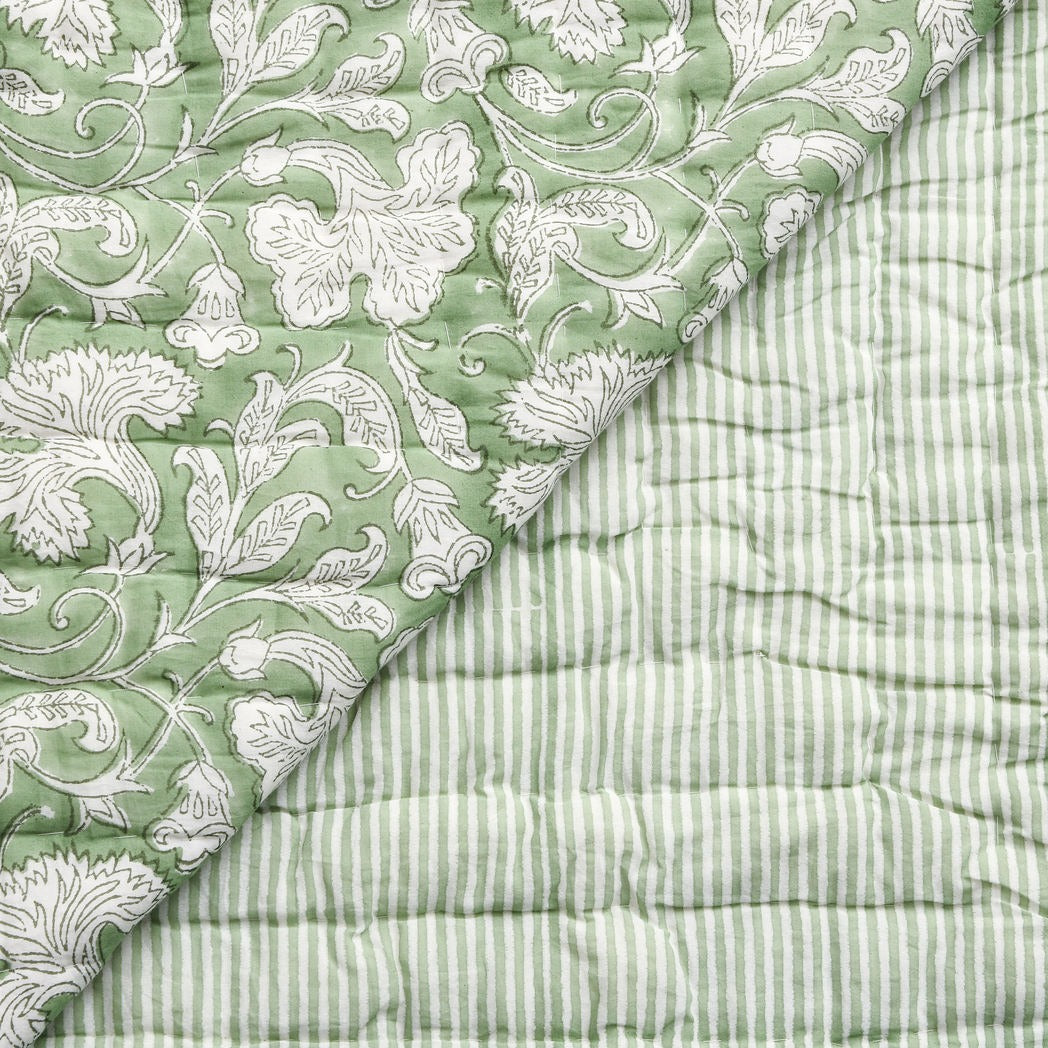 'All the Greens' Quilt