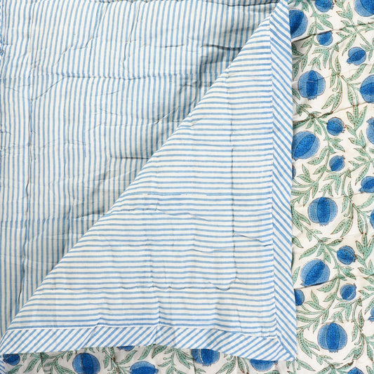 Royal and Sage Quilt