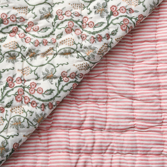 Coral Pink Quilt