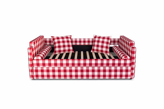 Posie Red Gingham Bed PRE ORDER