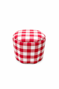 Teddy Storage Ottoman in Red