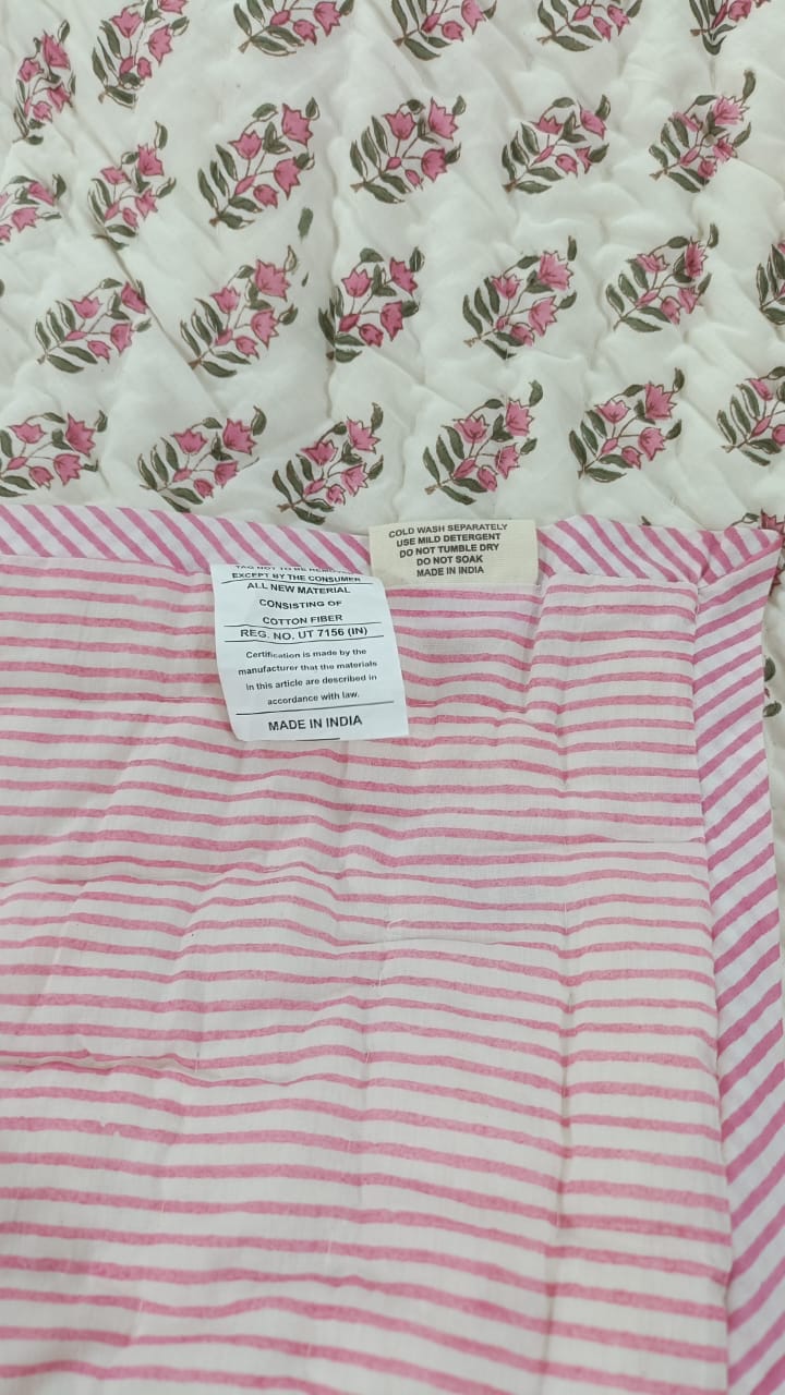 Punch Pink and Sage