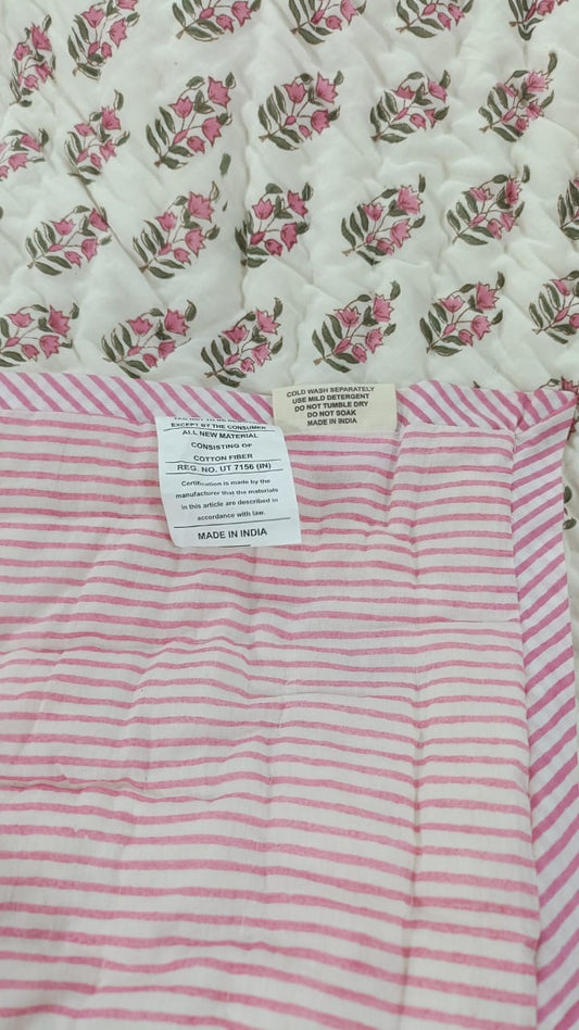 Punch Pink and Sage
