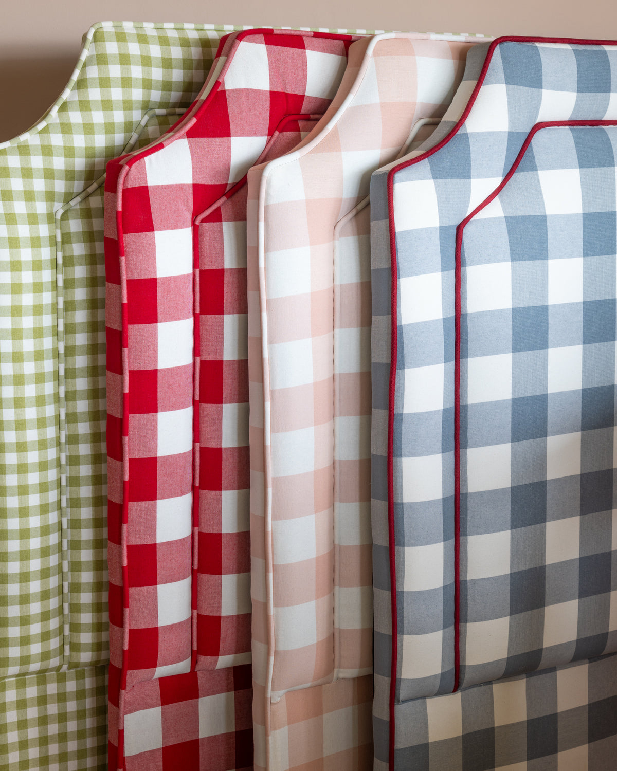 Children's Gingham Single Headboard