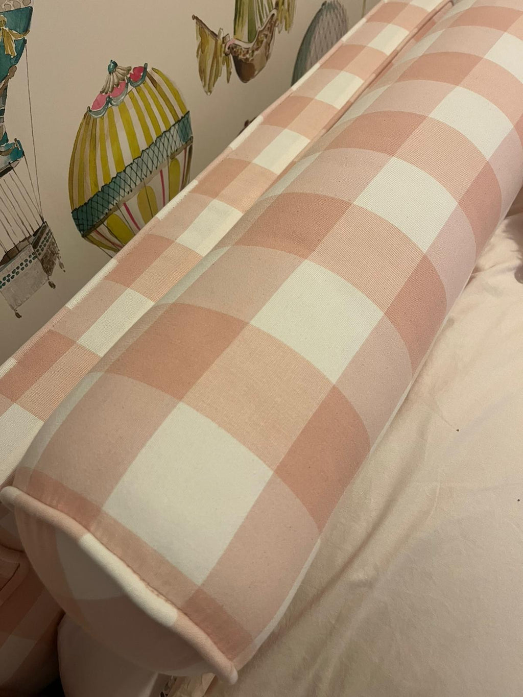 The Lochlan Trundle Bed - Wavy Green Gingham PRE ORDER