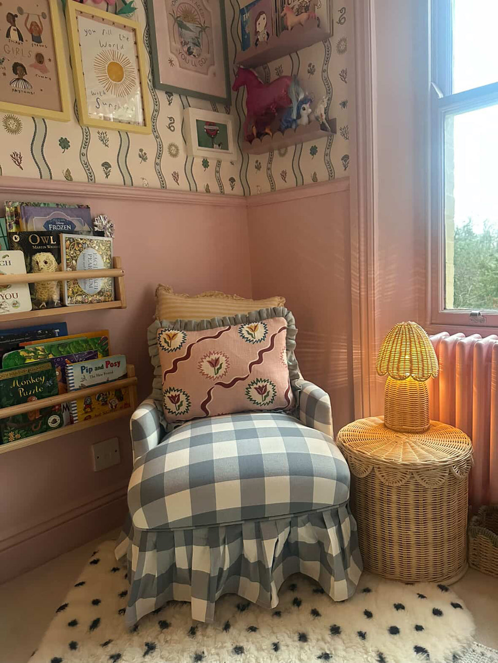 Beatrix Chair in Blue