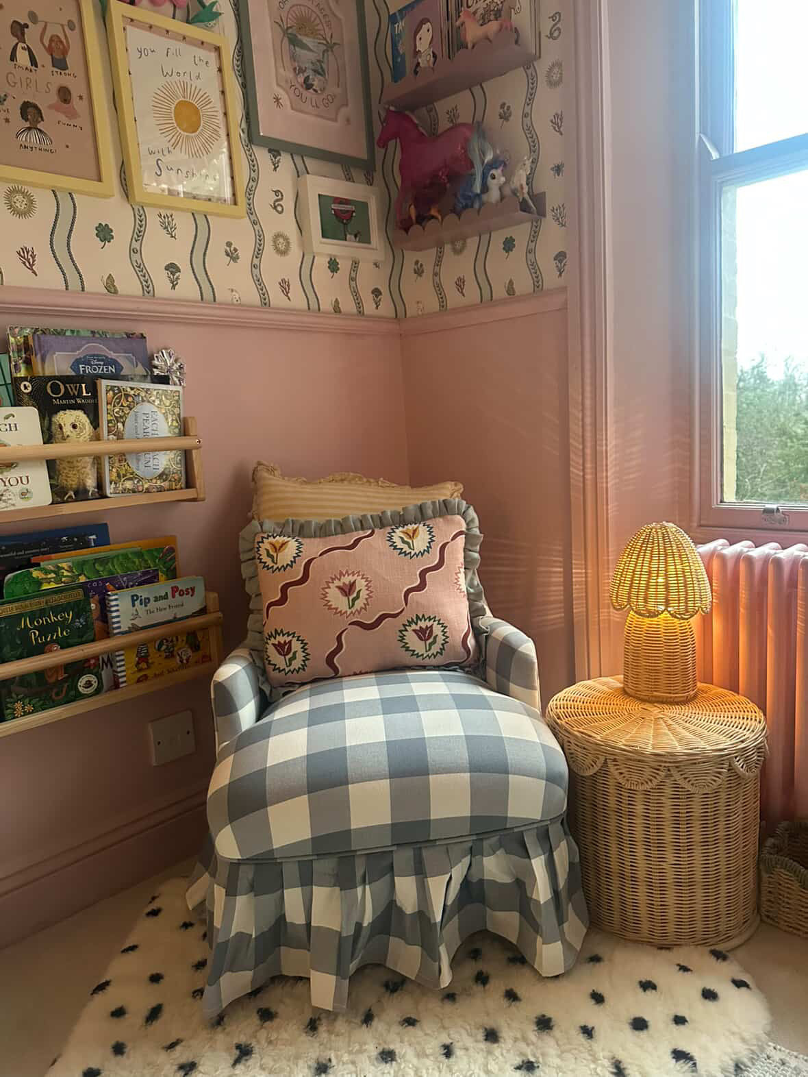 Beatrix Chair in Blue