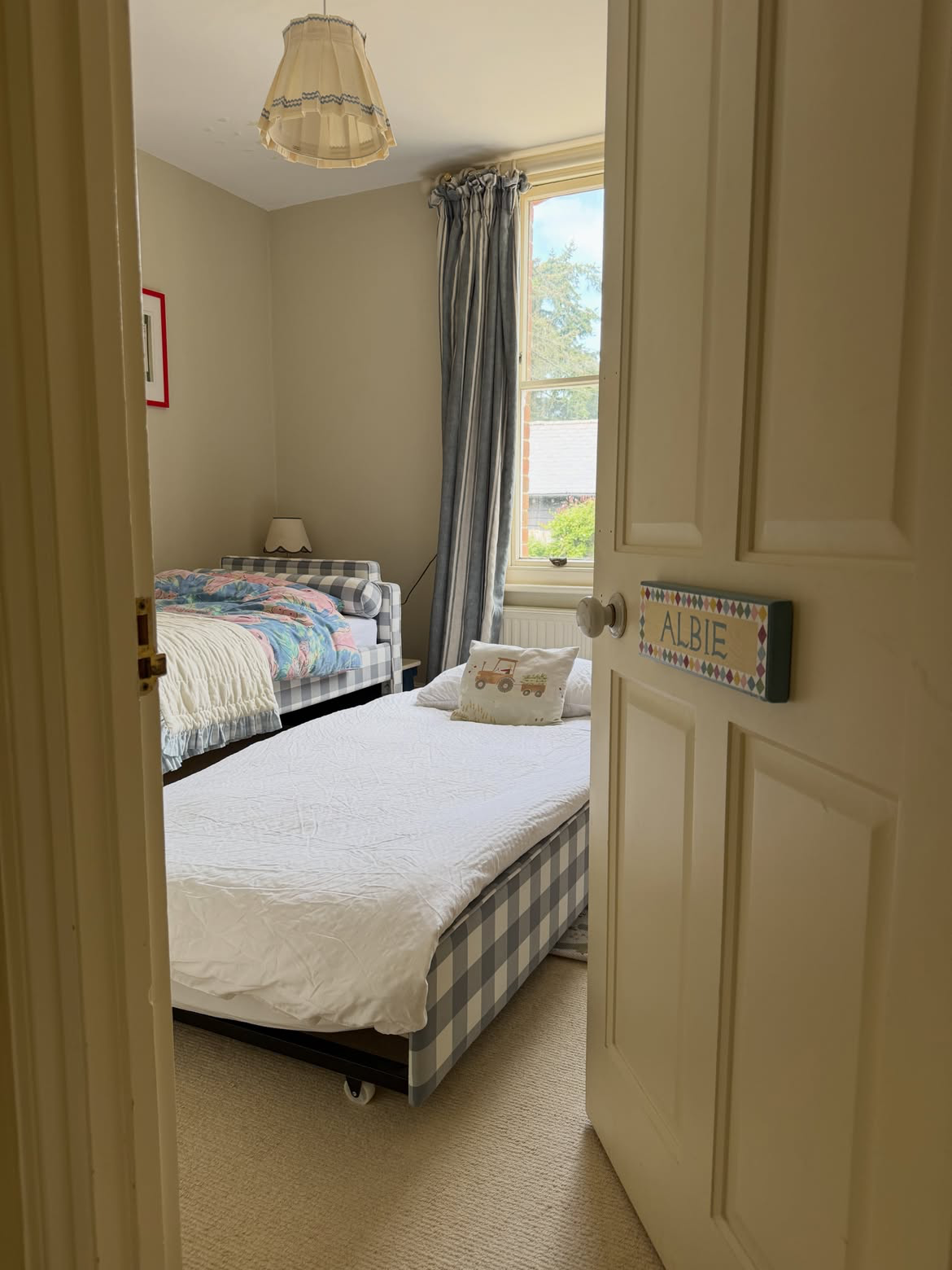 Posie Standard Bed in Blue