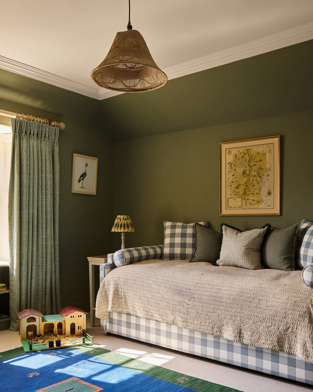 Posie Standard Bed in Blue
