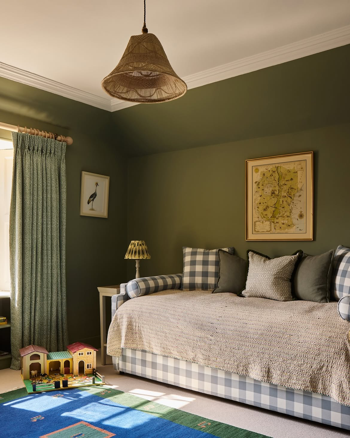 Posie Standard Bed in Blue