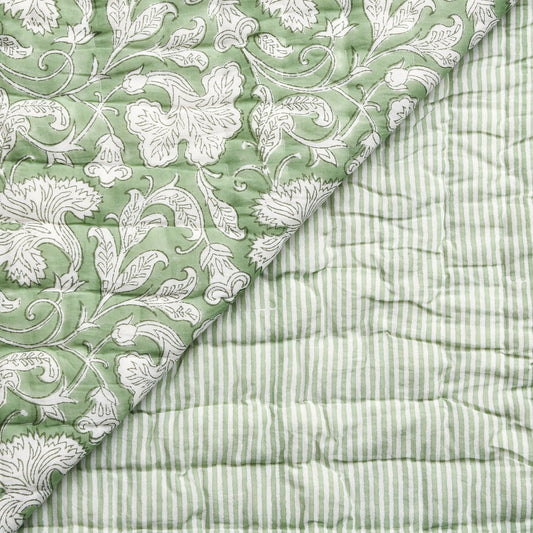 'All the Greens' Quilt